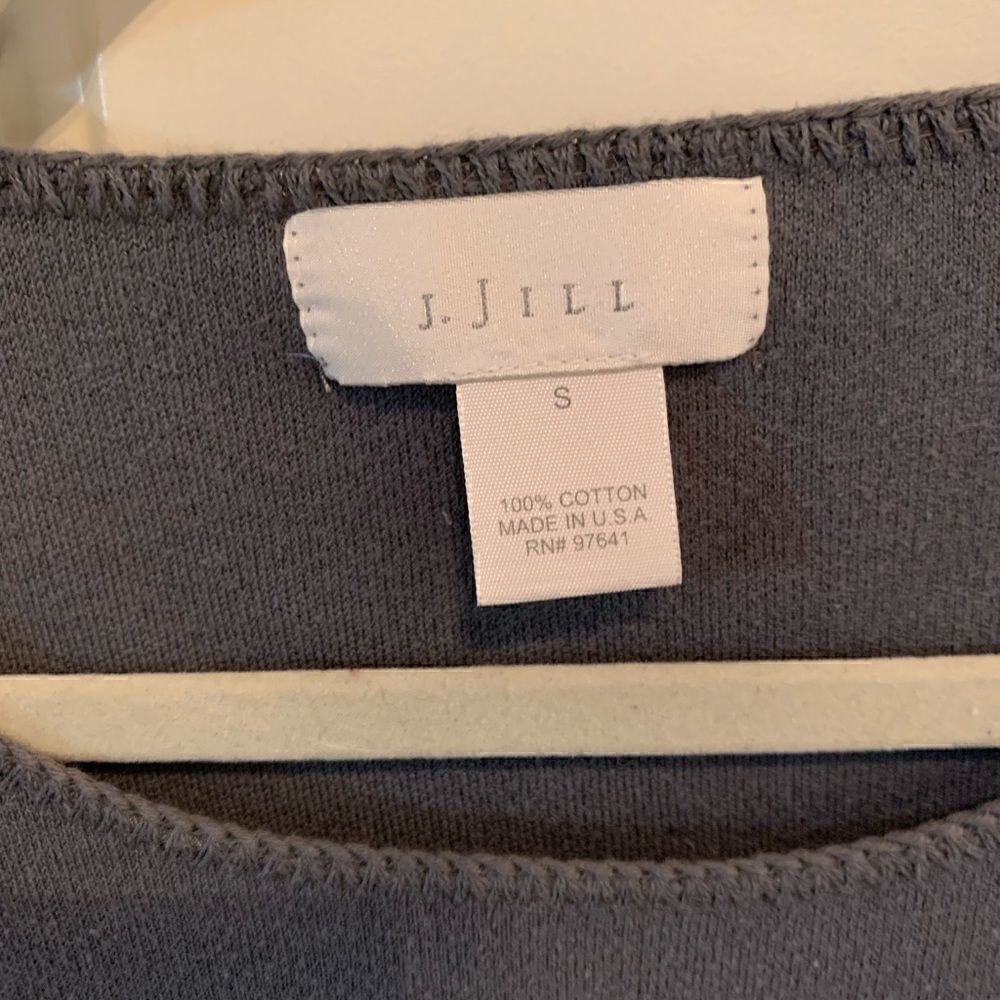 J Jill Gray Shell / Tank size S - Picture 4 of 5
